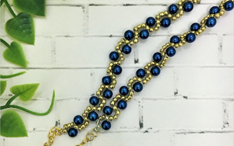 オリジナルビーズアクセサリー作品製作